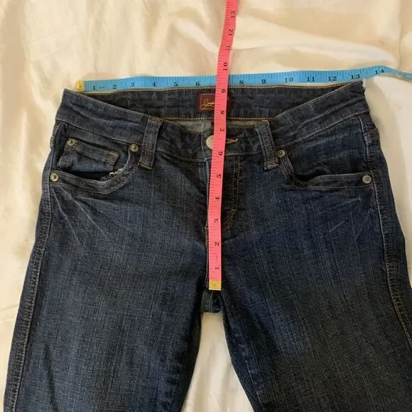 Underground Soul  jeans size 1 dark wash 26x30 Low Rise - Picture 5 of 7